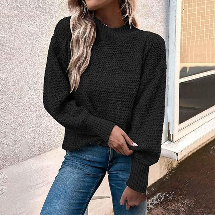 Pull tricoté pour femme Vêtement d'extérieur élégant
