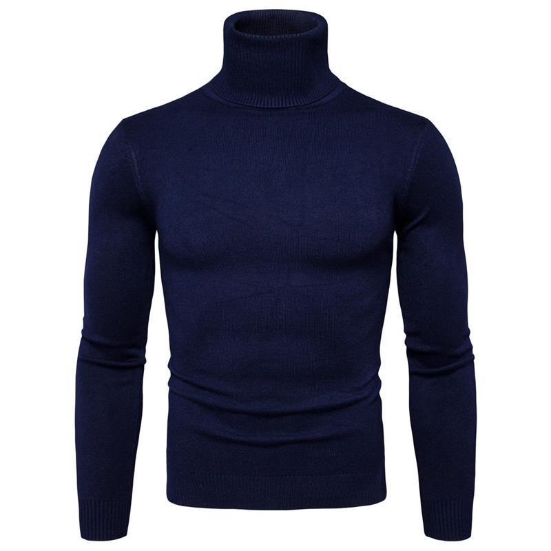 Pull pour homme en laine mérinos chaud et élégant