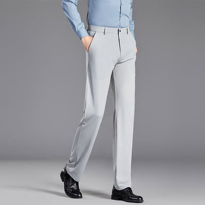 Elegante Anzughose Seide SlimFit - IdealeKleiden