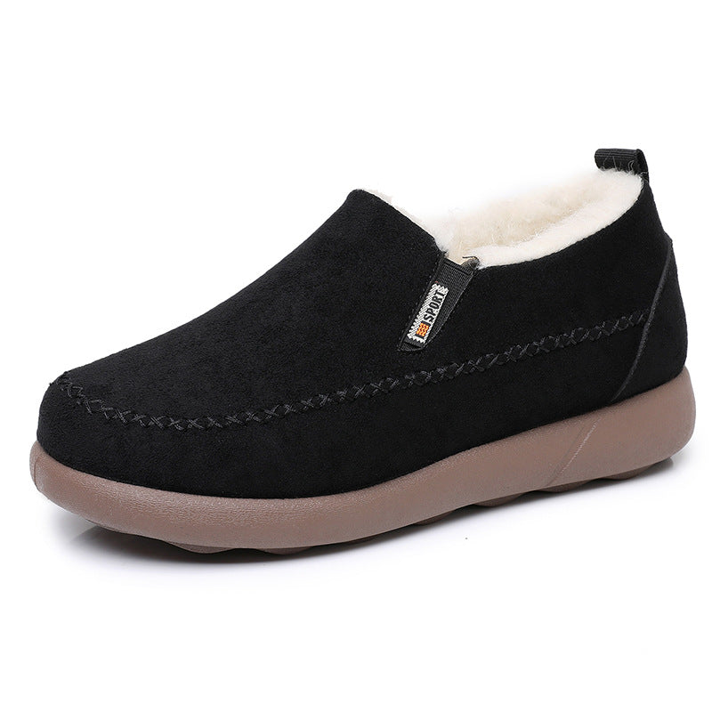 Chaussons pour femmes en polaire douce et chaude