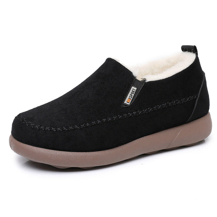 Chaussons pour femmes en polaire douce et chaude