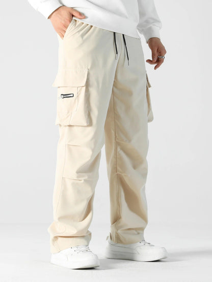 Pantalon cargo homme Confortable Multifonctionnel