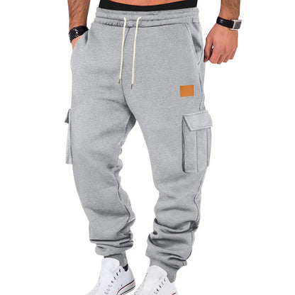 Pantalon cargo homme Confortable Élastique Avec poches latérales