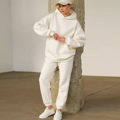 Survêtement de sport femme Confortable Capuche Poches