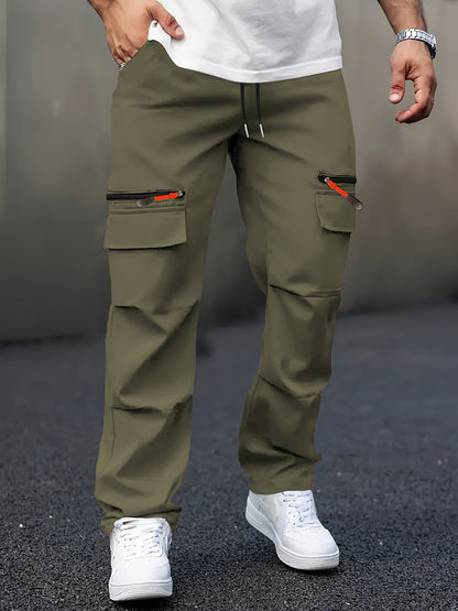 Pantalon Cargo Homme Confortable Élastique Grandes Poches