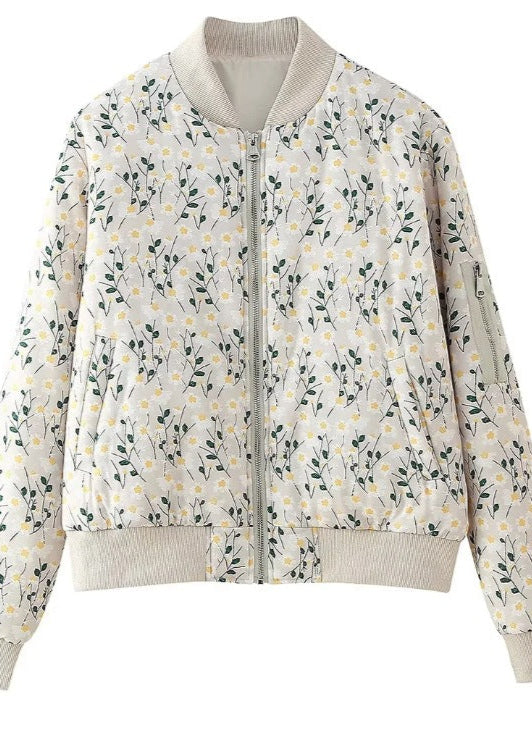 Doudoune matelassée brodée et tendance