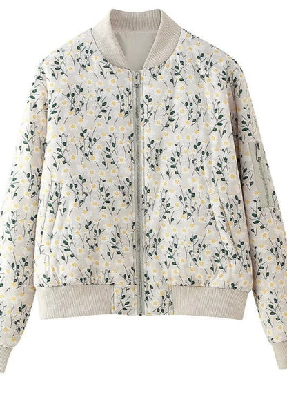 Doudoune matelassée brodée et tendance