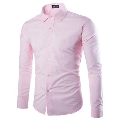 Chemise homme élégante manches longues moderne