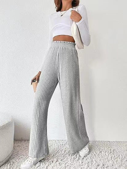 Pantalon tricoté femme Confortable Élégant