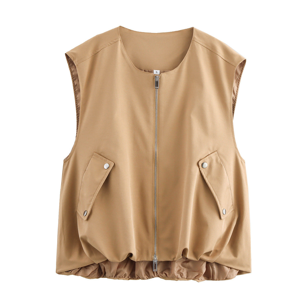 Gilet de Sport pour Femmes Sans Manches Pratique Avec Poches