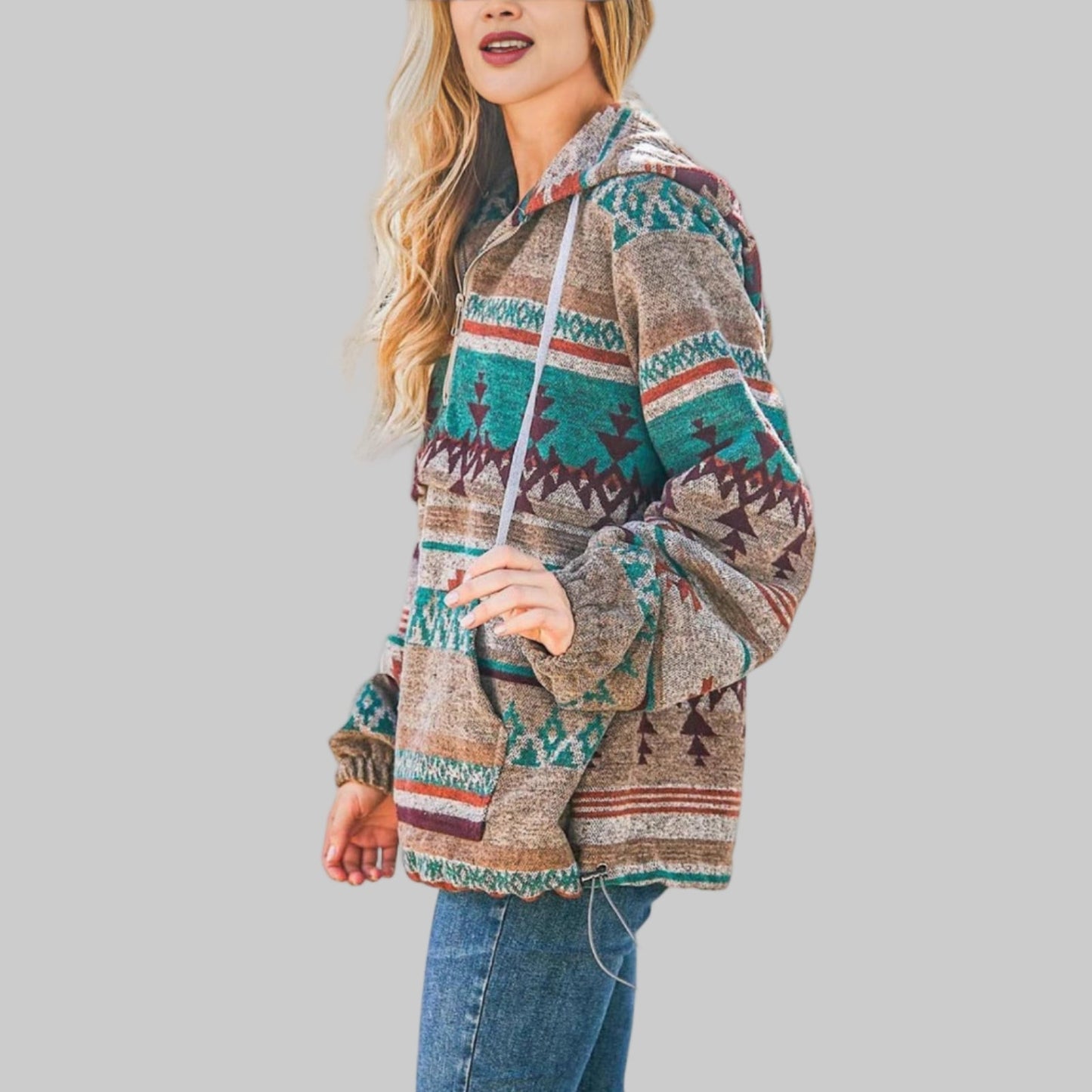 Sweat à capuche élégant au design unique