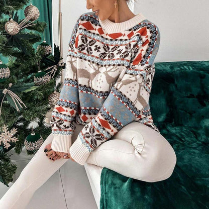 Pull de Noël Festif Idée cadeau