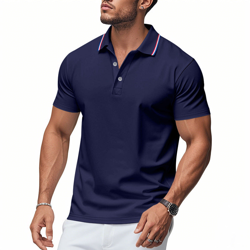 Polo pour homme Col moderne Régulation de l'humidité