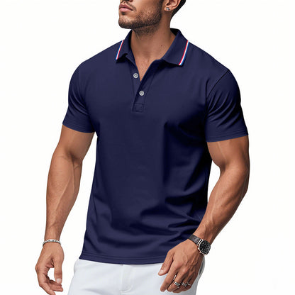 Polo pour homme Col moderne Régulation de l'humidité