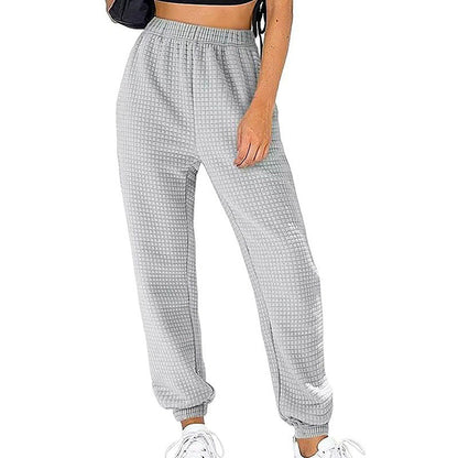 Pantalon de jogging femme Confortable Taille haute Coupe décontractée