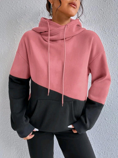 Sweat à capuche Femme Fermeture haute Confortable