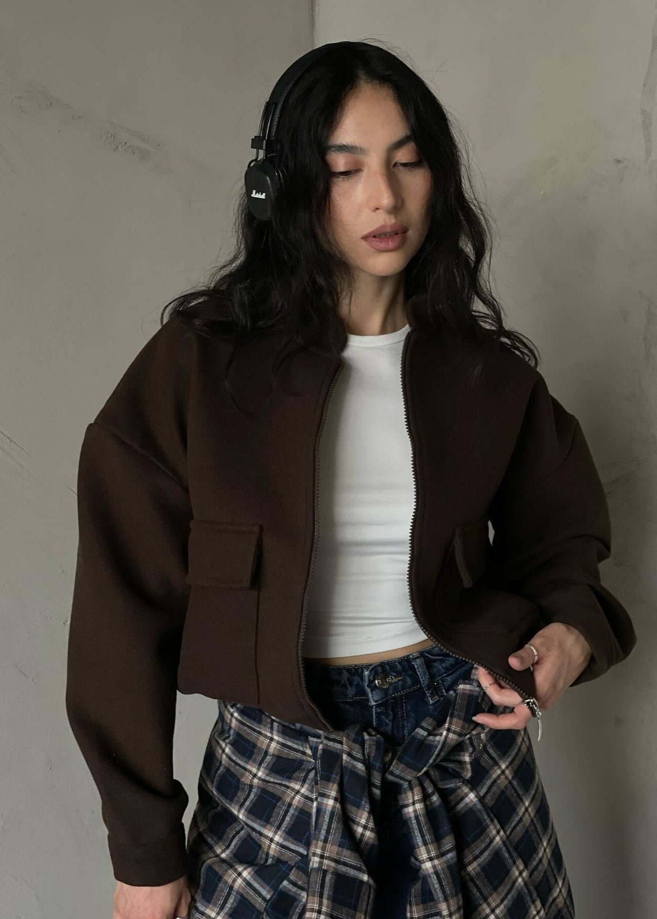 Veste zippée pratique pour l'extérieur