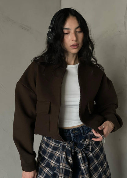 Veste zippée pratique pour l'extérieur