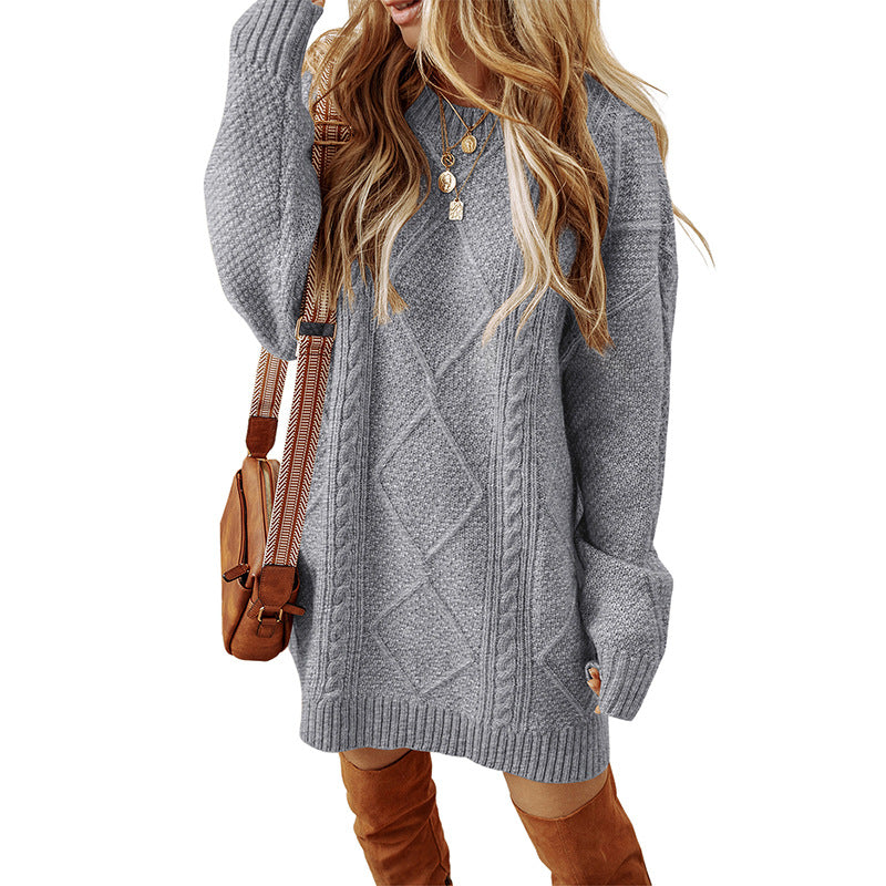 Grande Robe Pull Femme Grande Taille