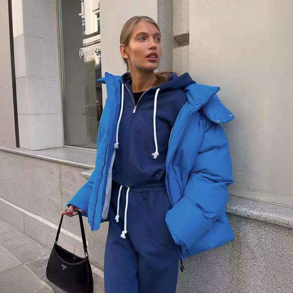 Doudoune matelassée chaude pour femme