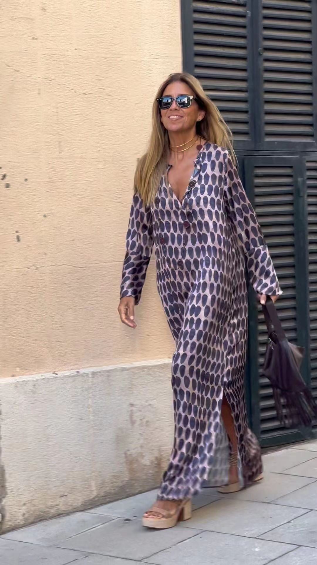 Robe longue femme Tendance Moderne Robe d'été