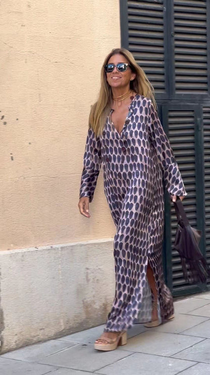 Robe longue femme Tendance Moderne Robe d'été