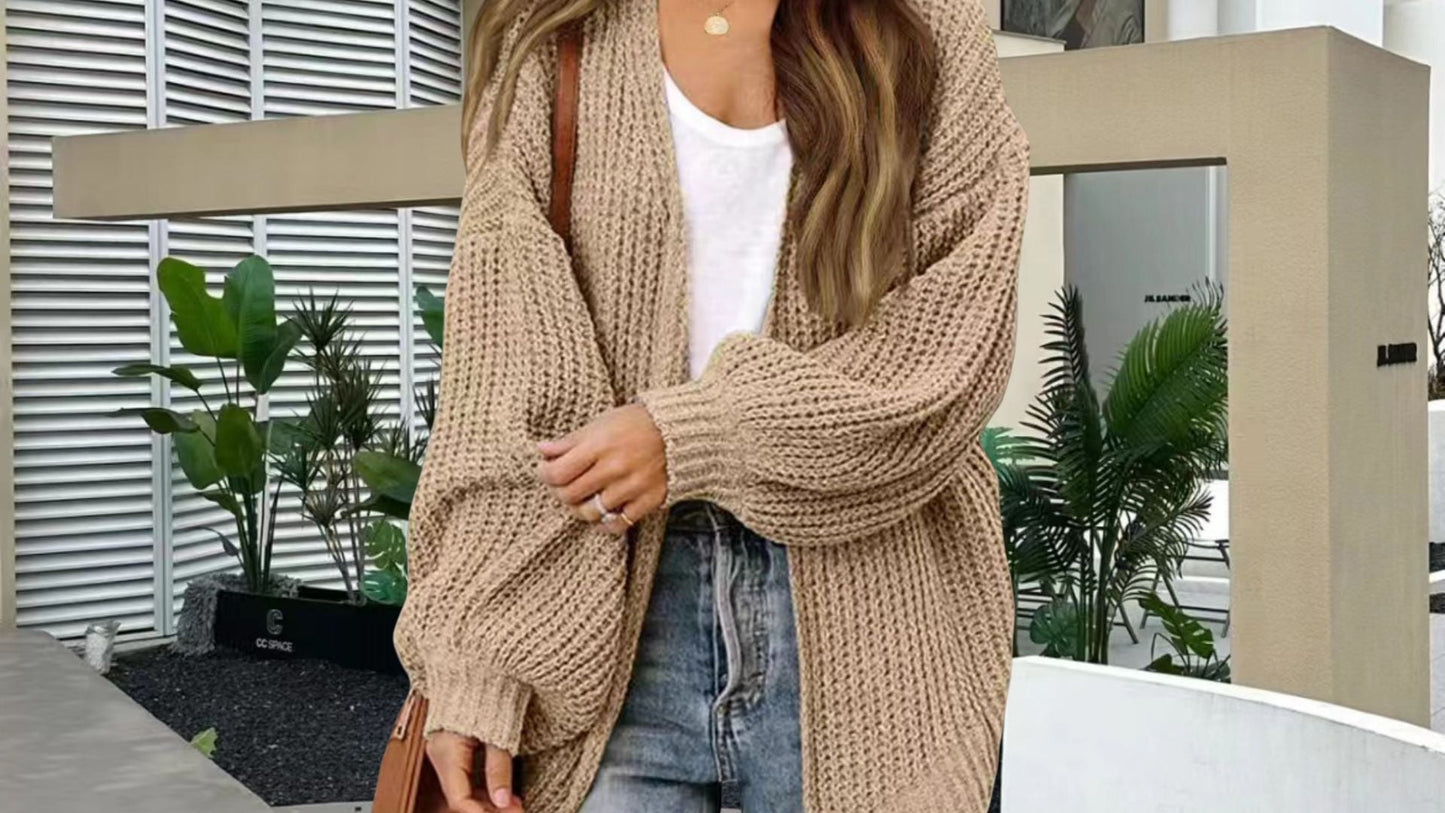 Cardigan Doux pour Femmes Vêtement d'extérieur Élégant