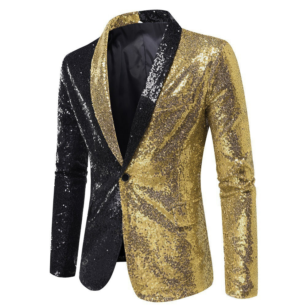 Veste scintillante homme Coupe moderne Étincelante