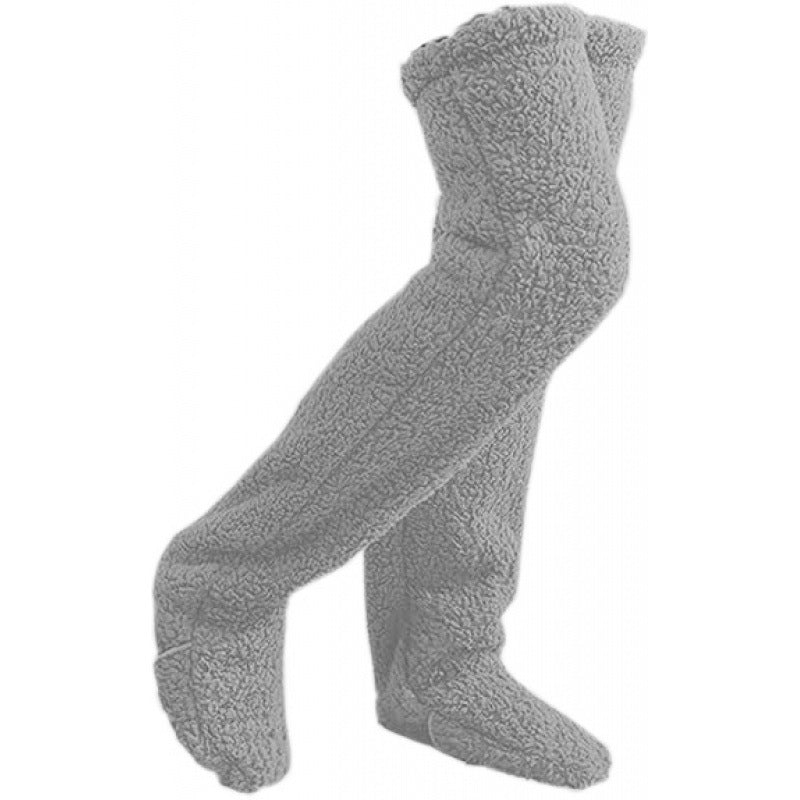 Chauffe-pieds doux en peluche pour femmes