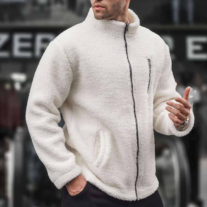 Veste polaire homme Chaude Pratique Fermeture éclair