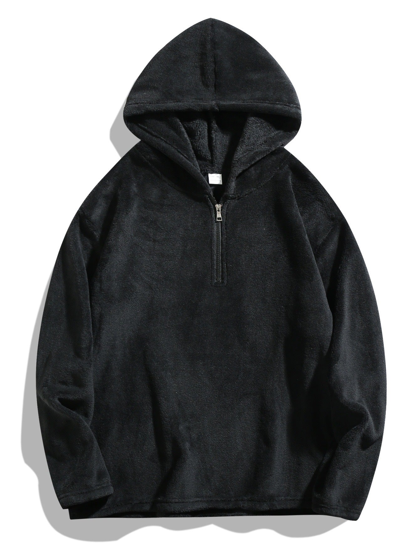 Sweat à capuche en micropolaire douce pour femme