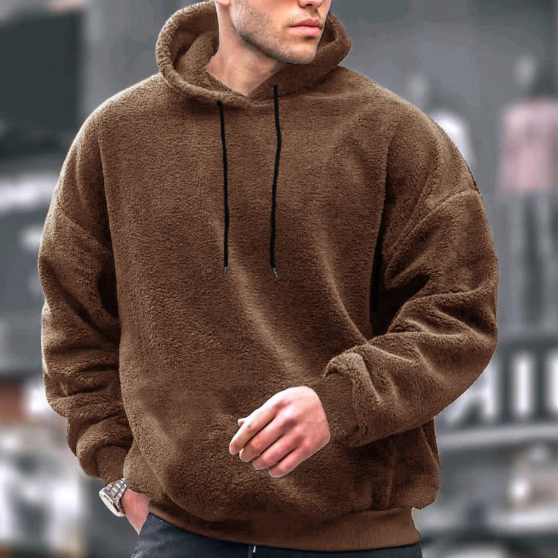 Sweat à capuche homme en polaire douce et confortable
