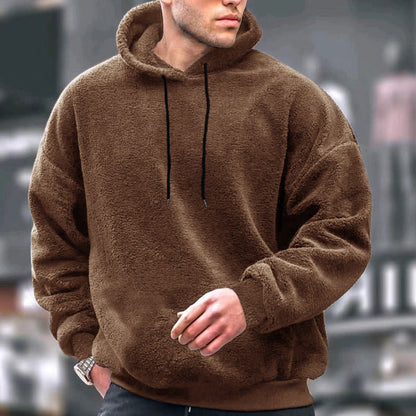 Sweat à capuche homme en polaire douce et confortable