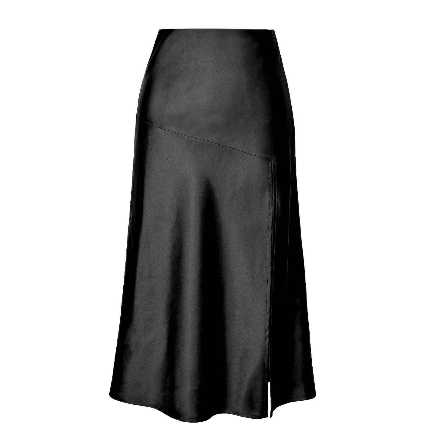 Jupe midi élégante en viscose pour femme