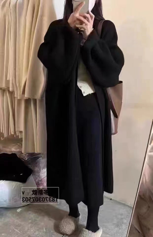 Cardigan grande taille en laine