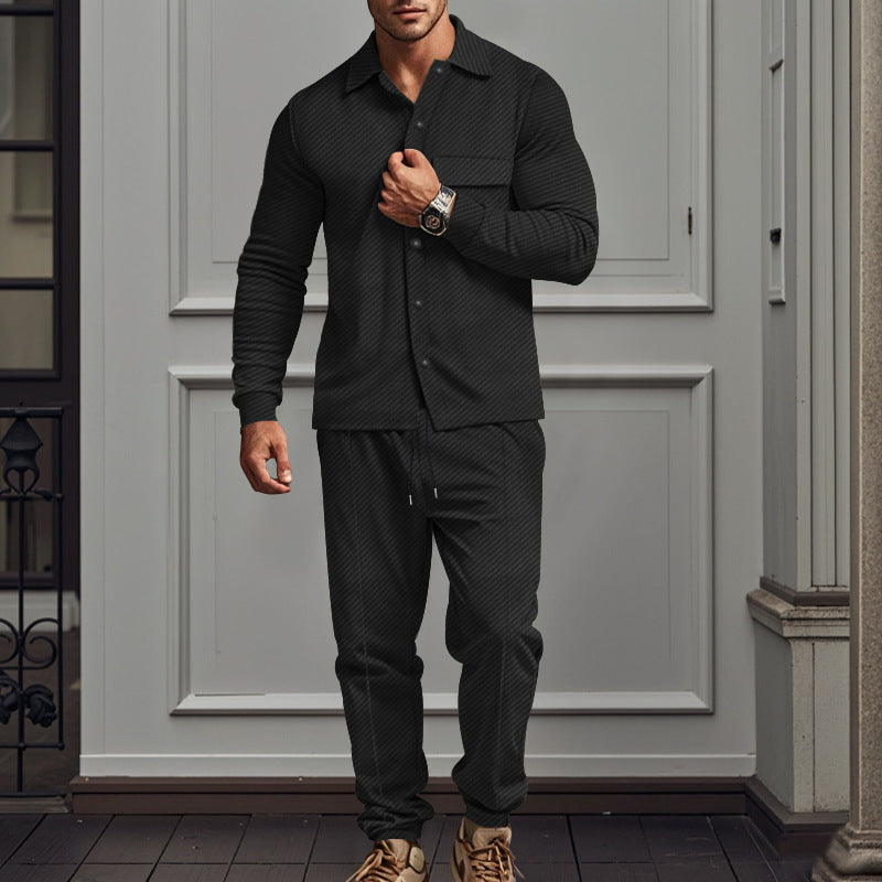 Pyjama Homme Confortable Élégant Boutons