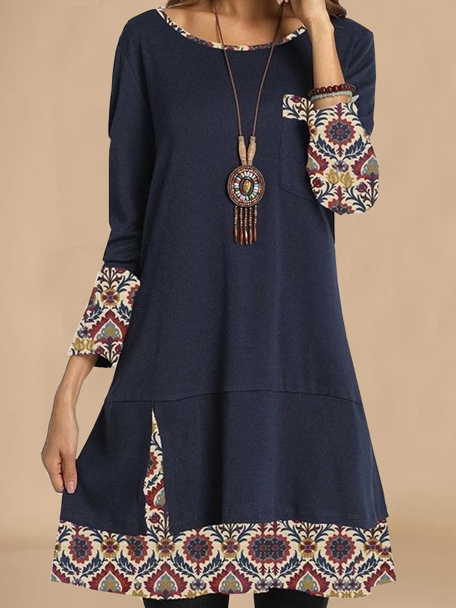 Tunique-Robe Femme Élégante Manches 3/4 Exclusive