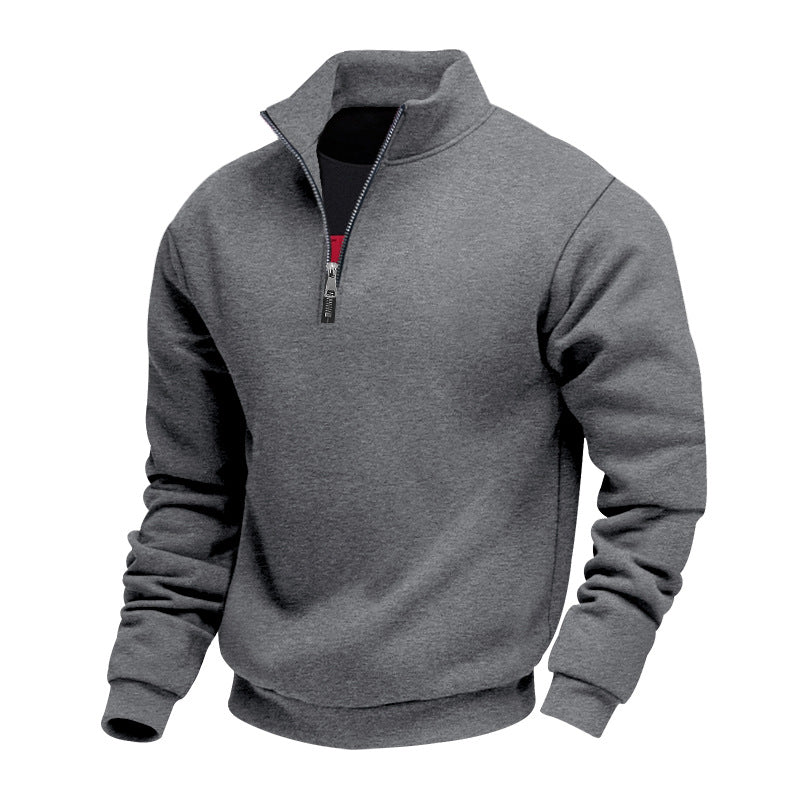 Polaire homme col montant chaud