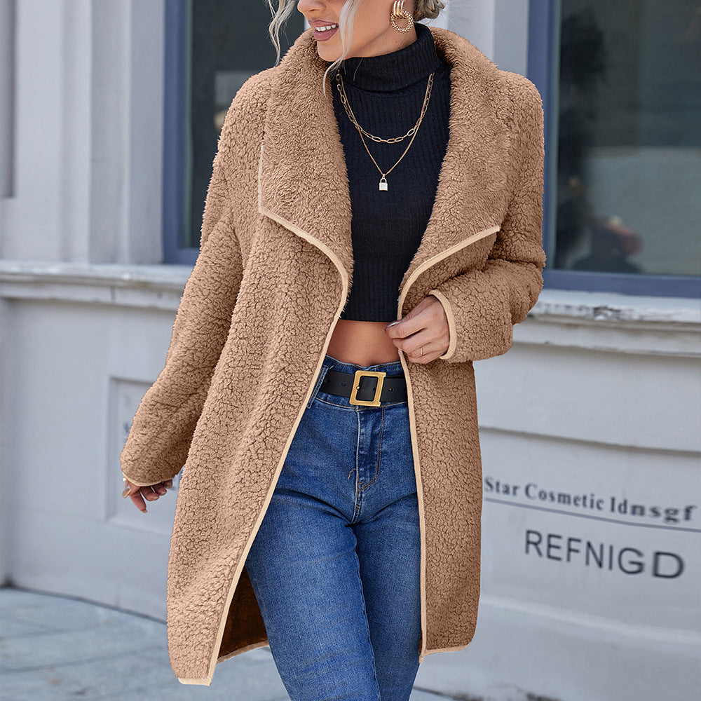 Élégante veste d'hiver chaude pour femme