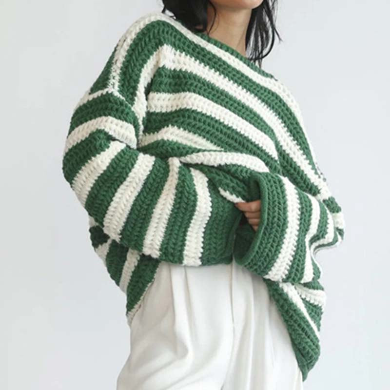 Cardigan rayé Doux coloris pastel