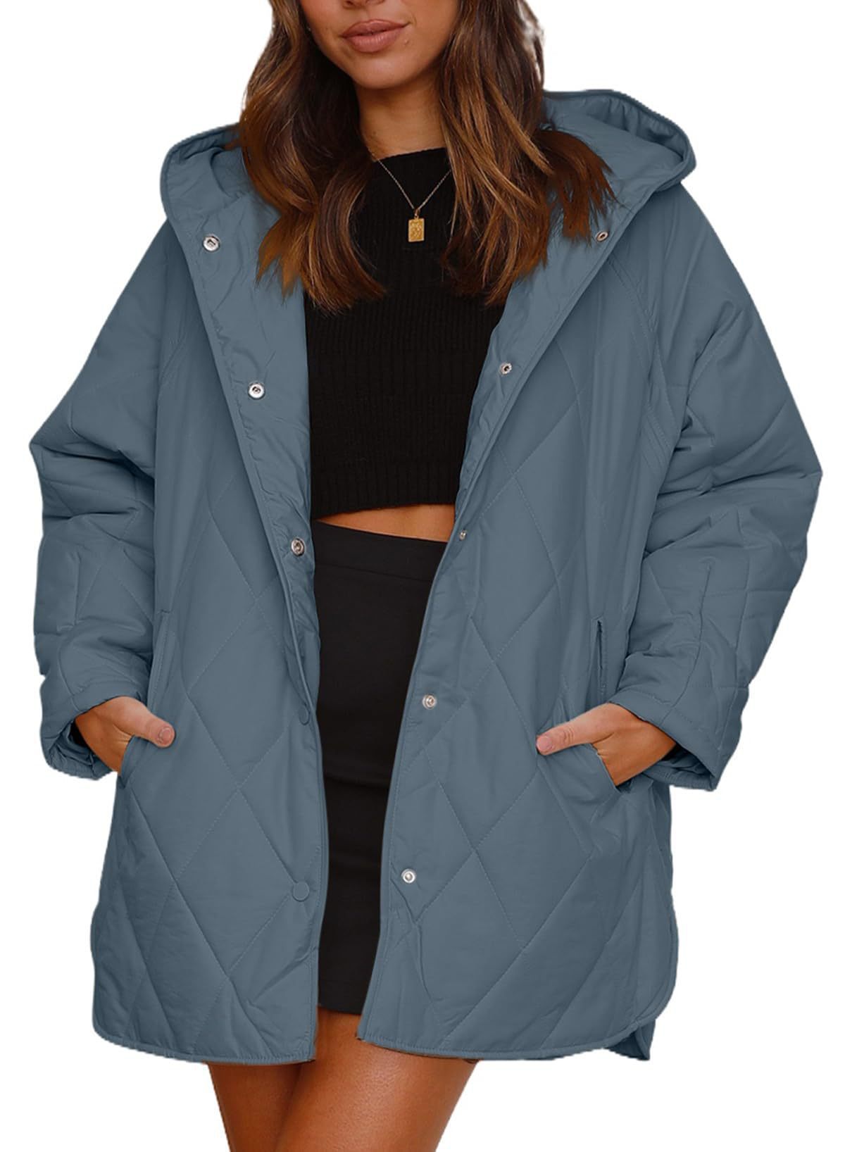 Veste d'hiver stylée au design classique