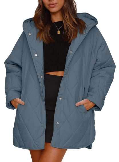Veste d'hiver stylée au design classique