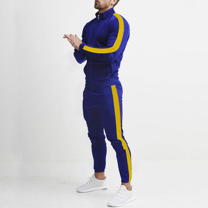 Survêtement de sport pour homme design à rayures