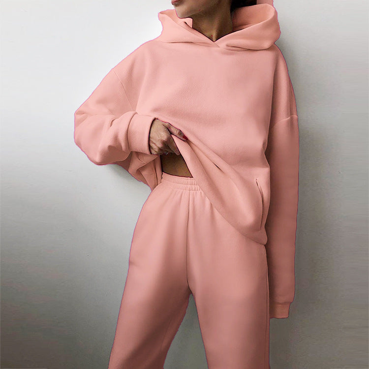 Ensemble Hoodie Oversize Femme Décontracté Chic