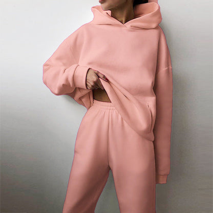Ensemble Hoodie Oversize Femme Décontracté Chic