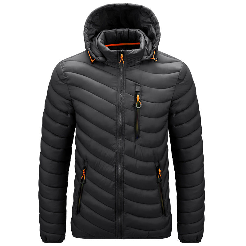 Veste homme légère à capuche sportive