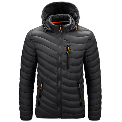 Veste homme légère à capuche sportive