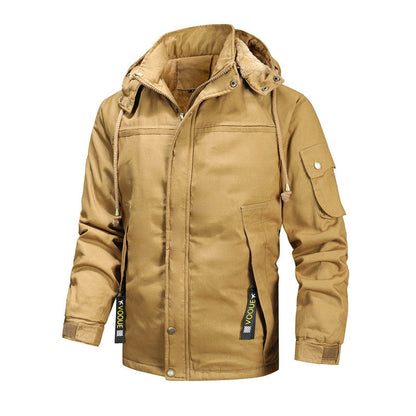 Veste outdoor homme chaude, doublée, imperméable