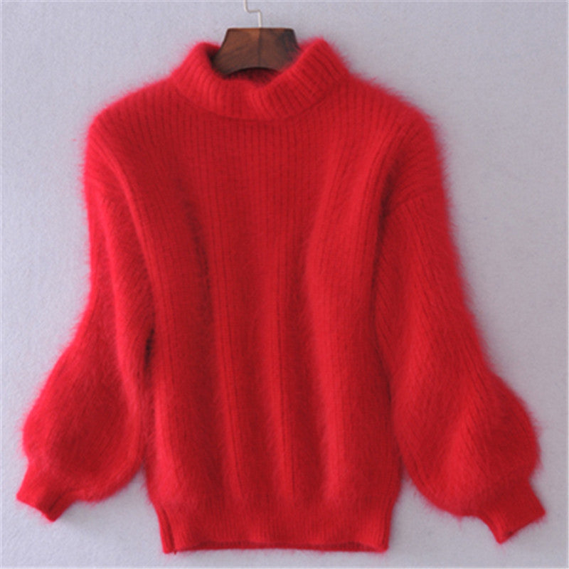 Col roulé femme doux et texturé