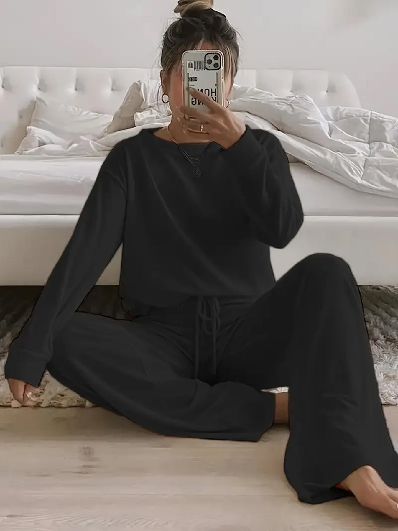 Ensemble lounge femme Confortable Élégant Coupe ample